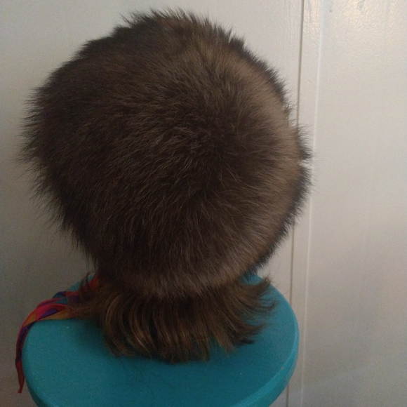Vintage Marche Exclusive Fur Hat